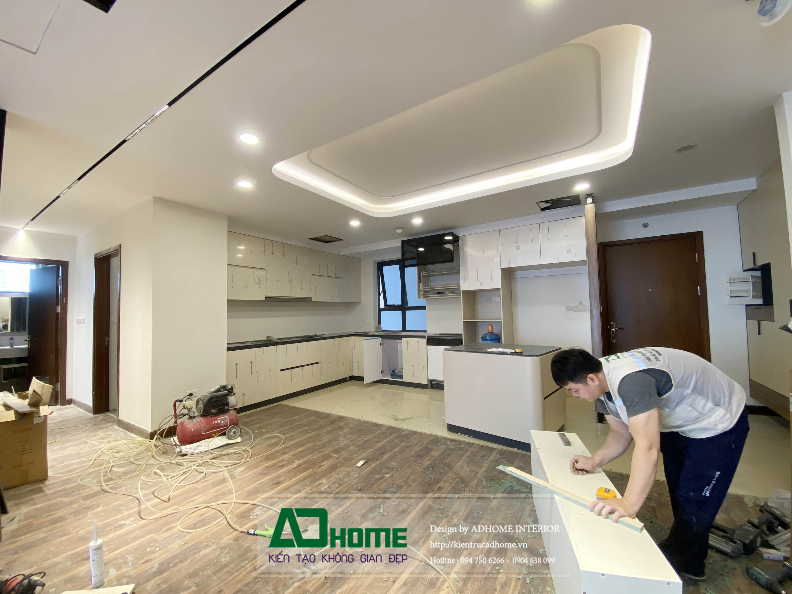 Goldmarkcity - Thiết kế và thi công nội thất căn hộ 04 Diamond - Phong cách Hiện Đại