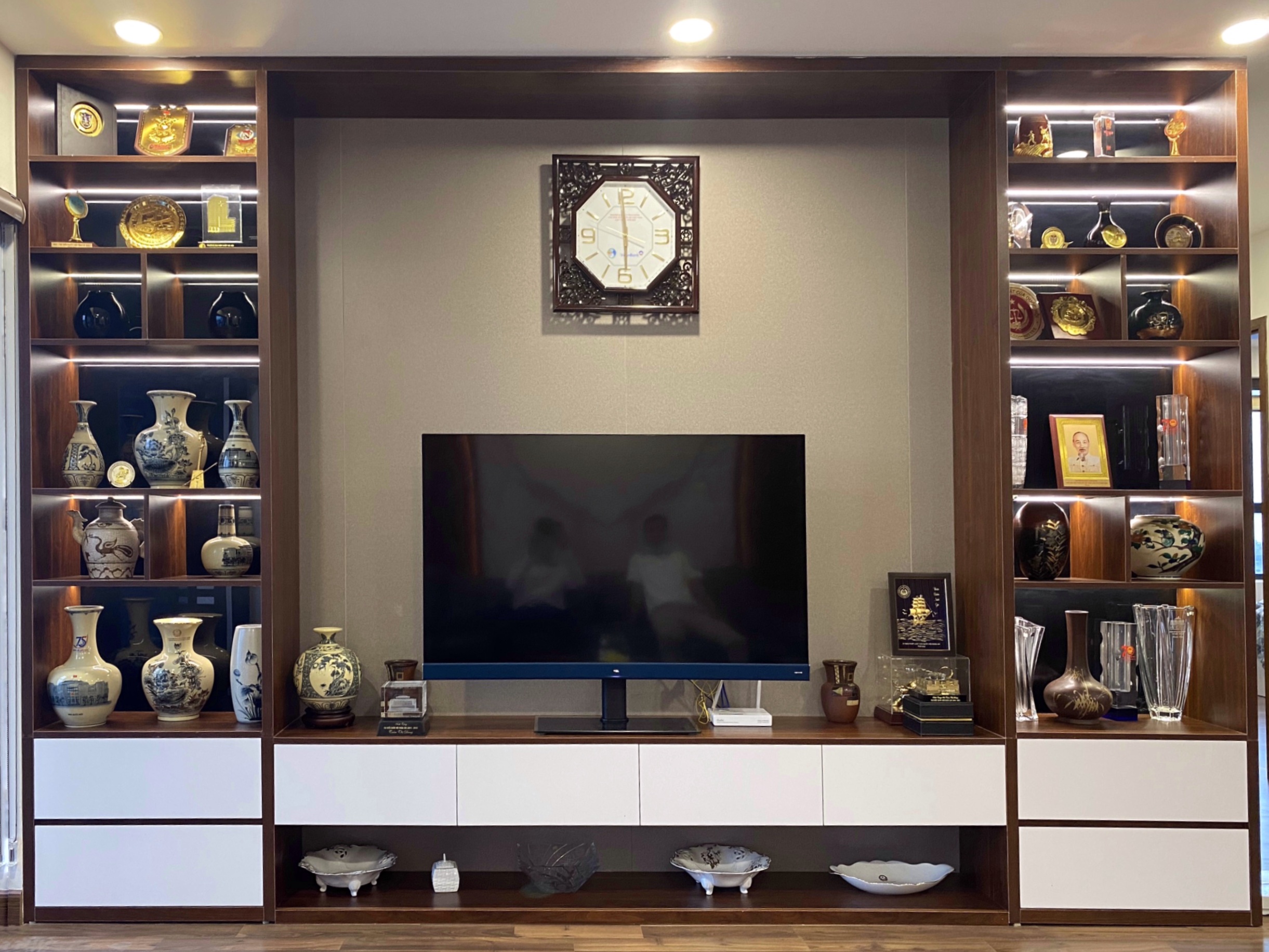 Thi công nội thất chung cư Goldmarkcity - 139m2 Diamond 08 - Phong cách Hiện đại