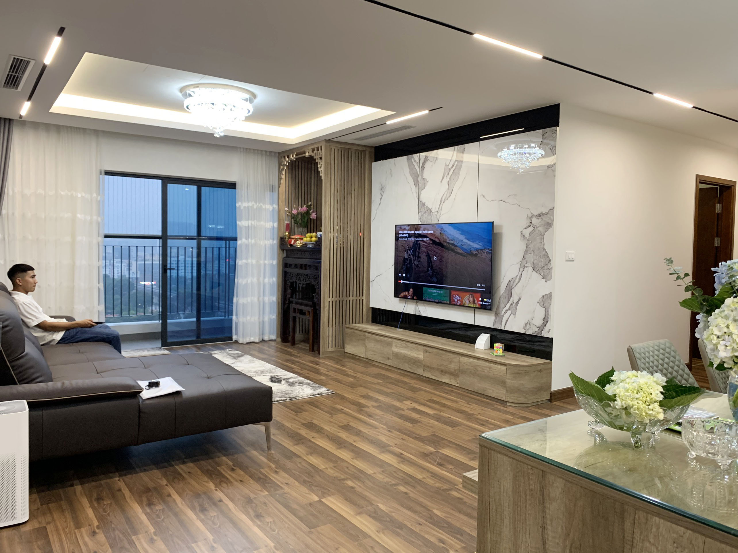 Thiết kế và thi công hoàn thiện nội thất 134m2 căn 08 Diamond Goldmarkcity