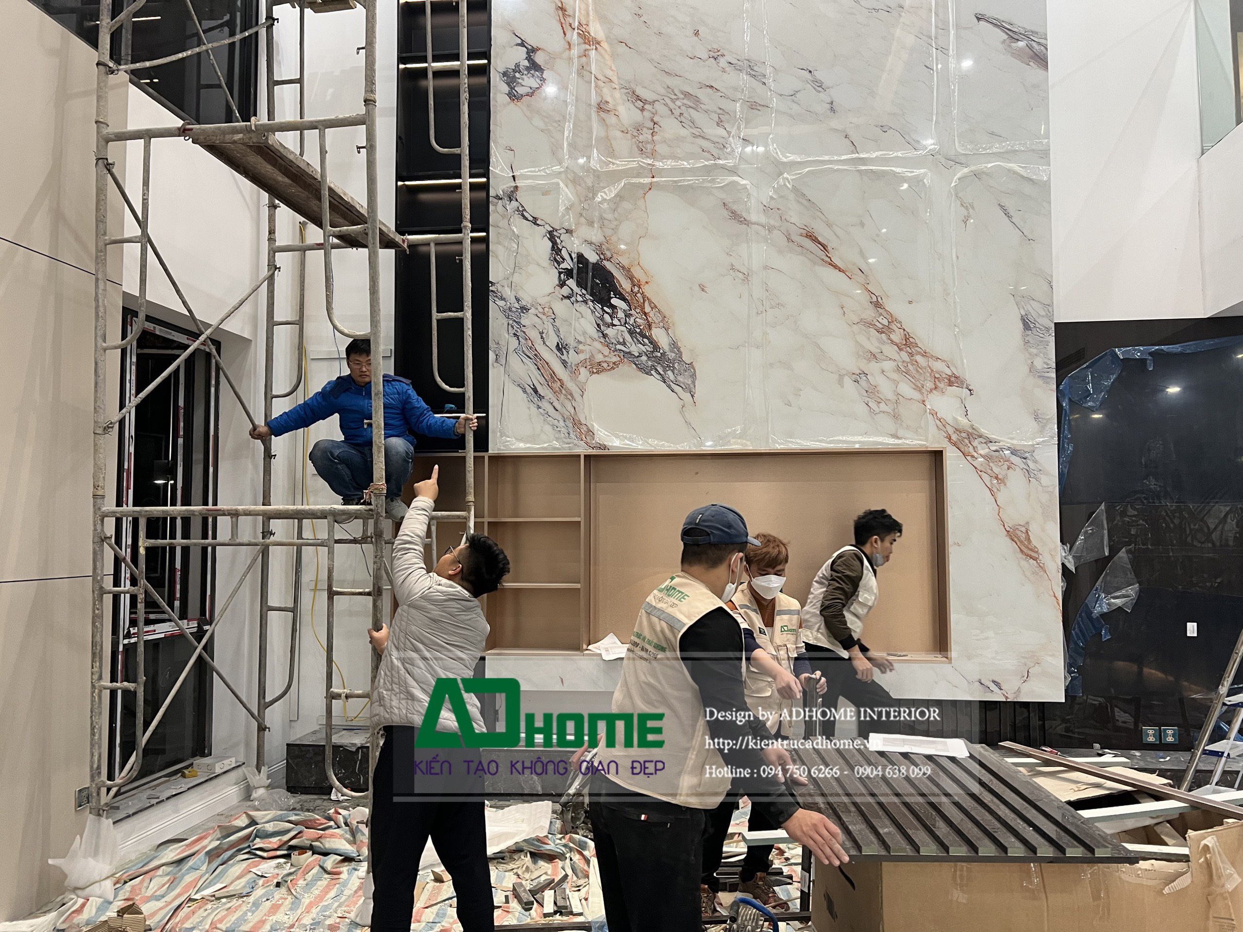 Thiết Kế Thi Công Nội Thất Biệt Thự Hùng Long - Phú Thọ